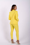 Made In Italy Suit Blazer - Yellow 3