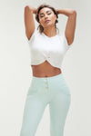 WR.UP® Drill Limited Edition - High Waisted - 7/8 Length - Mint Green 3