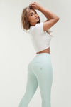 WR.UP® Drill Limited Edition - High Waisted - 7/8 Length - Mint Green 4