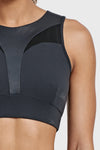 Sports Crop with Mesh Back - Black 6