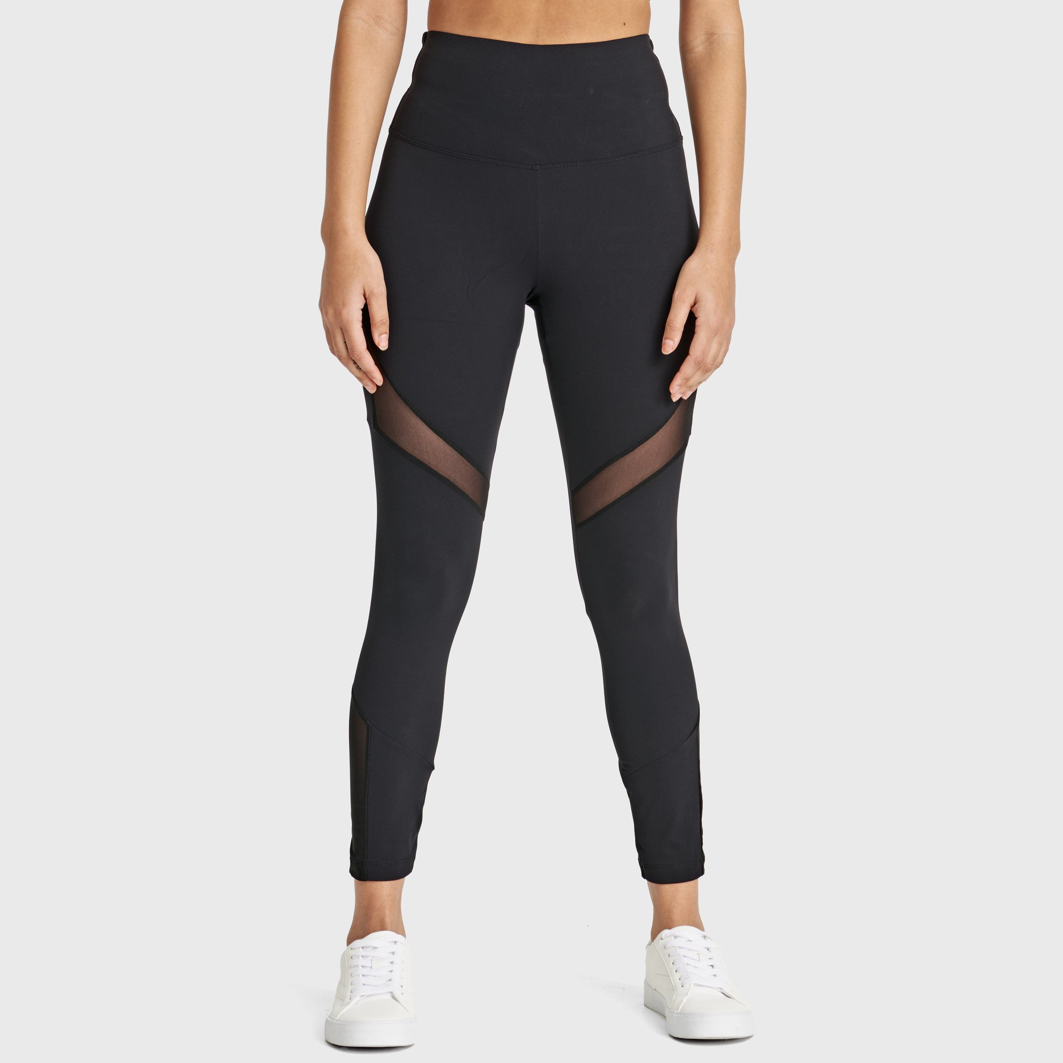Superfit Diwo Pro With Mesh Detailing - High Waisted - 7/8 Length - Black 2