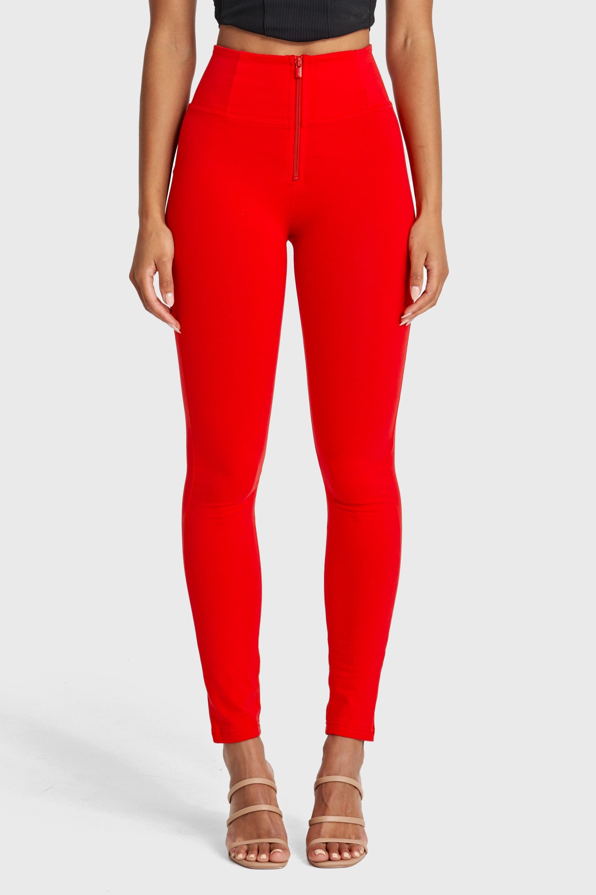 WR.UP® Fashion - High Waisted - Full Length - Red 7