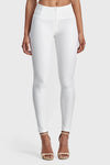WR.UP® Faux Leather - High Waisted - Full Length - White 9