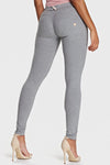 WR.UP® Fashion - Mid Rise - Full Length - Melange Grey 4