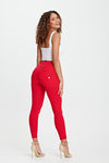 WR.UP® Fashion - High Waisted - 7/8 Length - Red 4