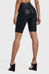 WR.UP® Metallic Lurex - High Waisted - Biker Shorts - Midnight Black 5