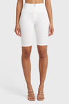 WR.UP® Drill Limited Edition - High Waisted - Biker Shorts - White 7