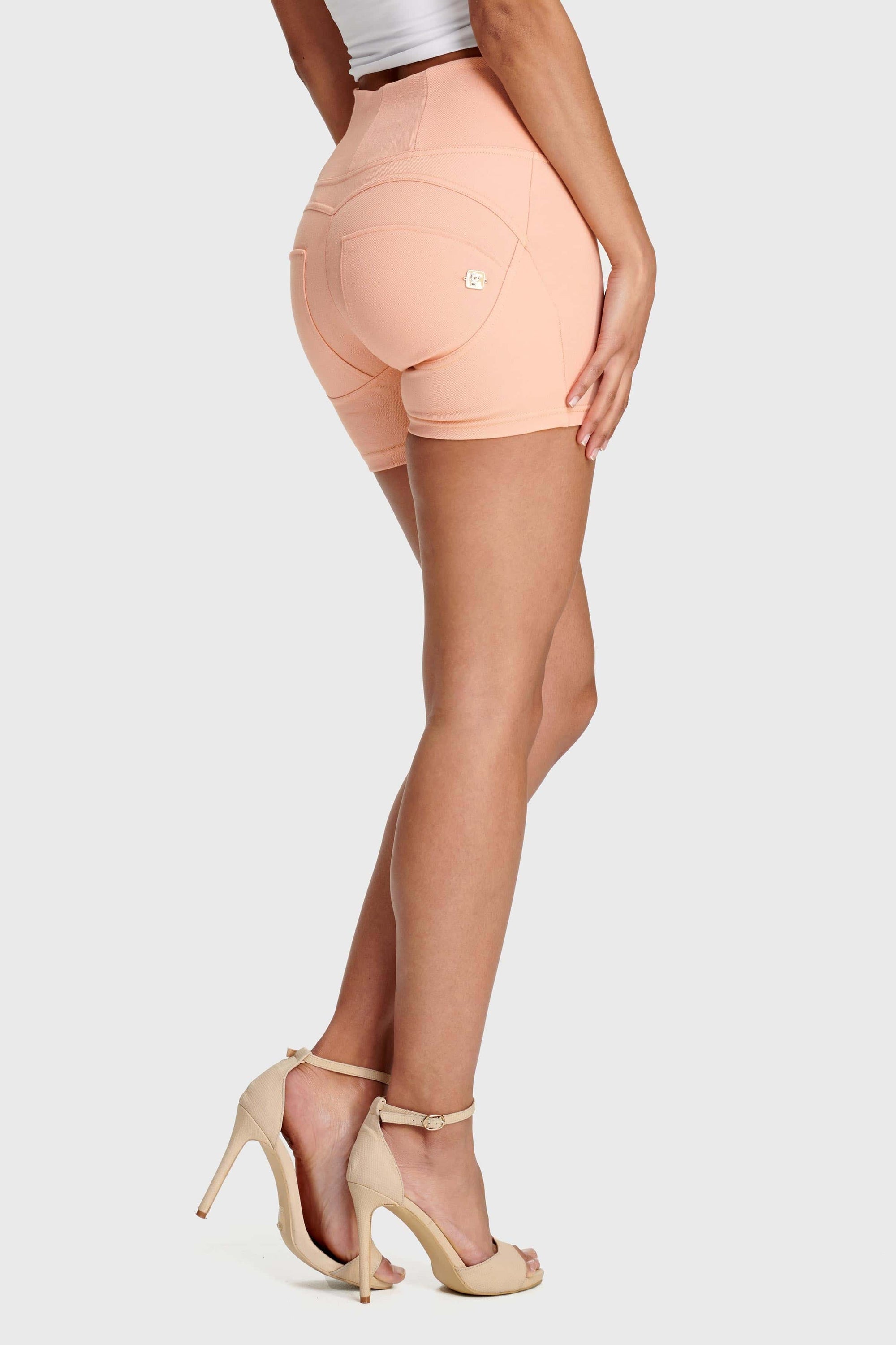 WR.UP® Fashion - High Waisted - Shorts - Pastel Pink 4