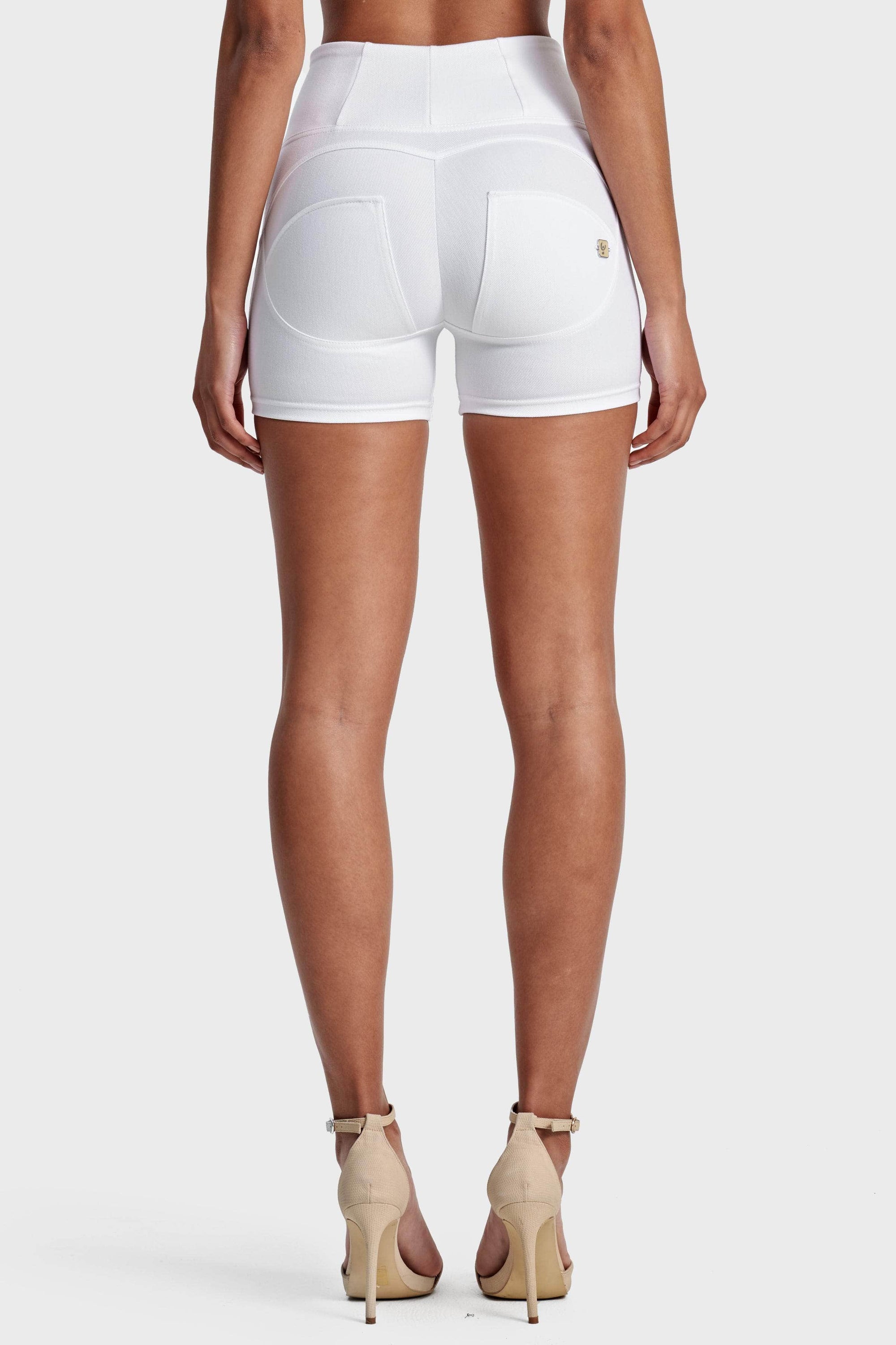 WR.UP® Fashion - High Waisted - Shorts - White 10