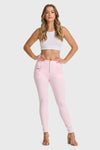 WR.UP® Snug Jeans - High Waisted - 7/8 Length - Baby Pink 4