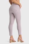 WR.UP® Snug Jeans - High Waisted - 7/8 Length - Light Grey 3