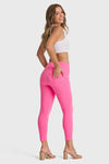 WR.UP® Snug Jeans - High Waisted - 7/8 Length - Candy Pink 3