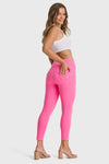 WR.UP® Snug Jeans - High Waisted - 7/8 Length - Candy Pink 4