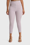 WR.UP® Snug Curvy Jeans - High Waisted - 7/8 Length - Light Grey 4