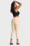 WR.UP® Snug Curvy Jeans - High Waisted - 7/8 Length - Ivory 4