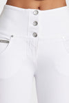 WR.UP® Snug Distressed Jeans - High Waisted - 7/8 Length - White 9