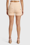 WR.UP® SNUG Jeans - 3 Button High Waisted - Shorts - Beige 8